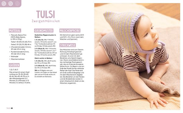 Produktbild: Hej. M&uuml;tzen stricken &ndash; Babys & Kids