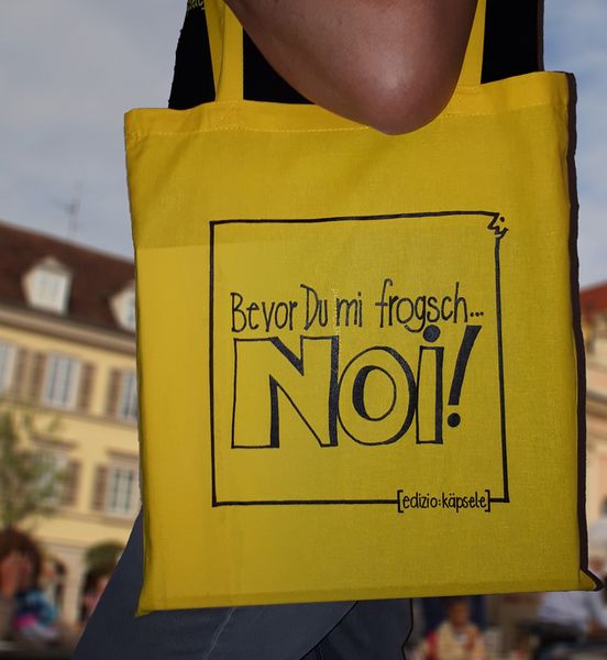 Produktbild: Einkaufsbeutel - Bevor Du mi frogsch...Noi!