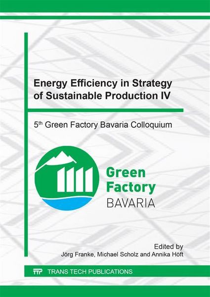 Produktbild: Energy Efficiency in Strategy of Sustainable Production IV