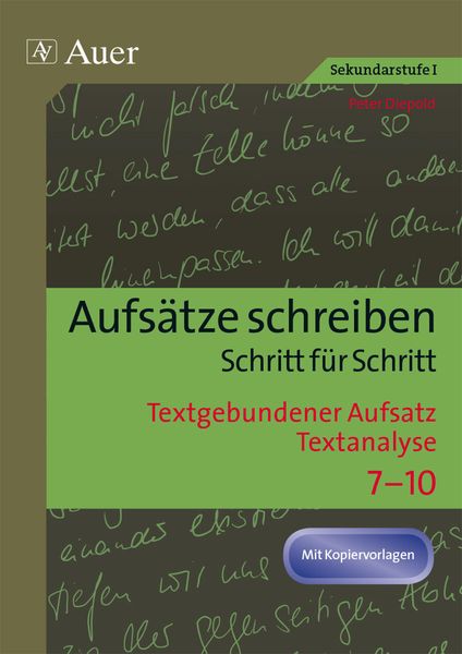 Produktbild: Textgebundener Aufsatz - Textanalyse