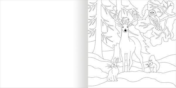 Produktbild: Aquarell-Malblock &ndash; Im Wald