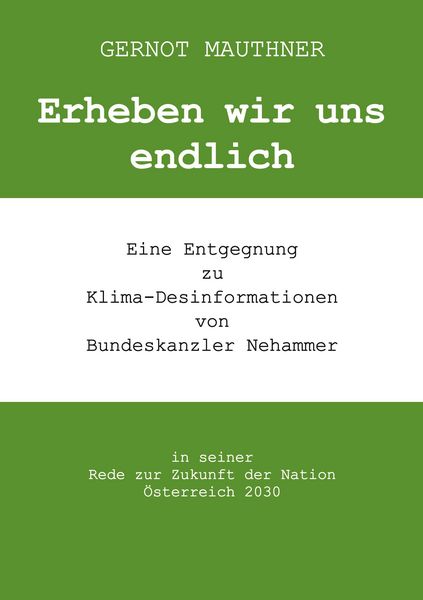 Produktbild: Erheben wir uns endlich