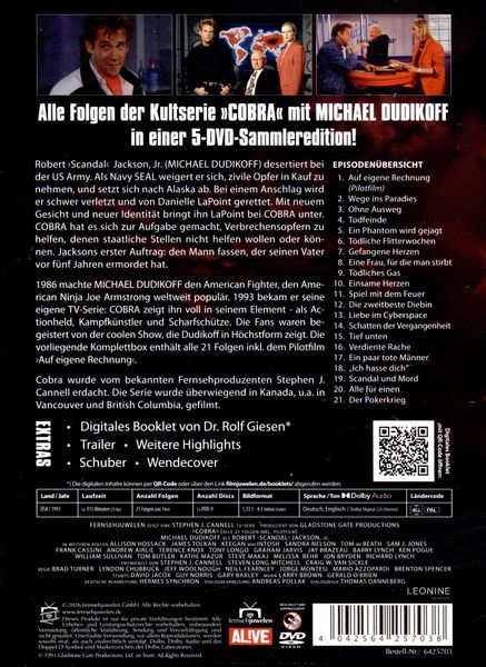 Produktbild: Cobra - Die komplette Serie mit Michael Dudikoff [5 DVDs]