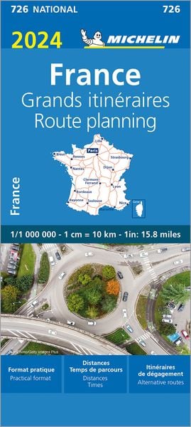 Michelin Frankreich Fernrouten 2024