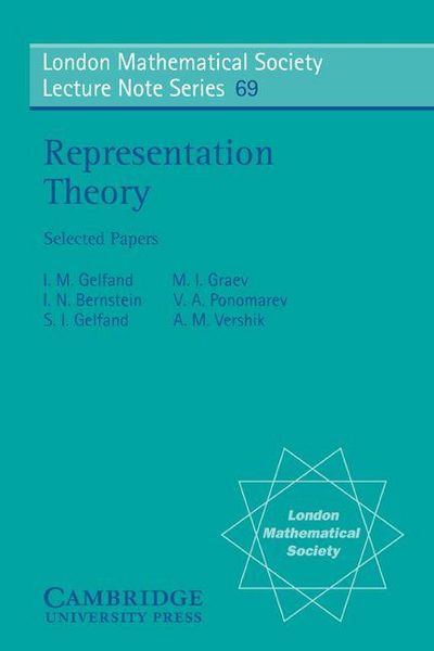 Produktbild: Representation Theory