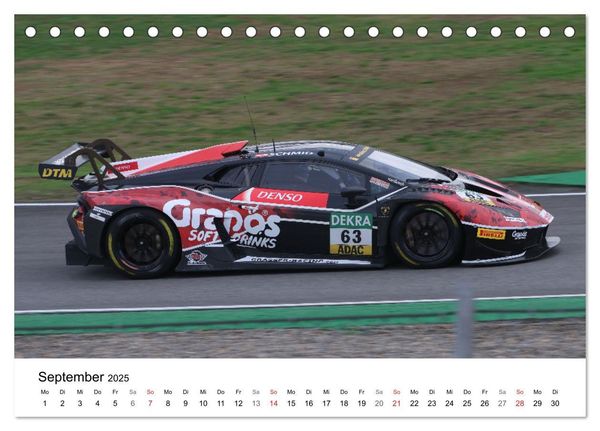 Produktbild: Motorsport aus Sant&rsquo;Agata (Tischkalender 2025 DIN A5 quer), CALVENDO Monatskalender