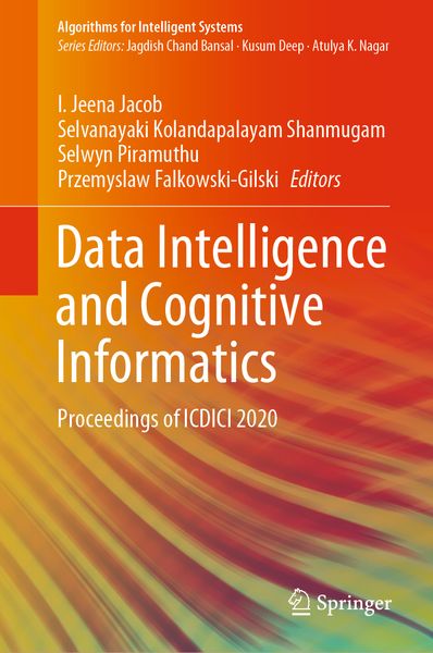Produktbild: Data Intelligence and Cognitive Informatics