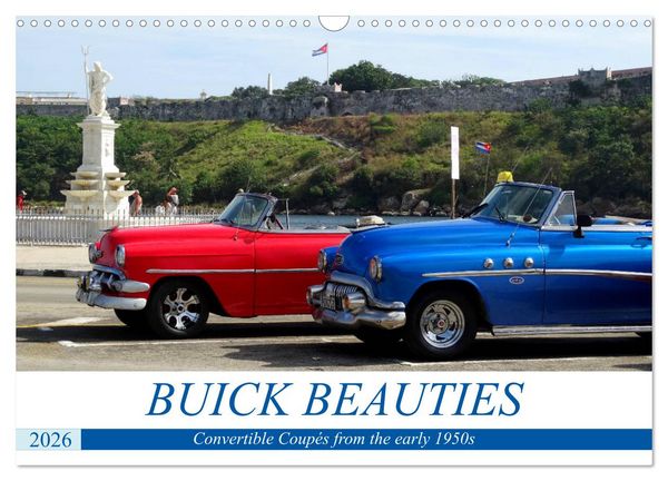 BUICK BEAUTIES (Wall Calendar 2026 DIN A3 landscape), CALVENDO 12 Month Wall Calendar