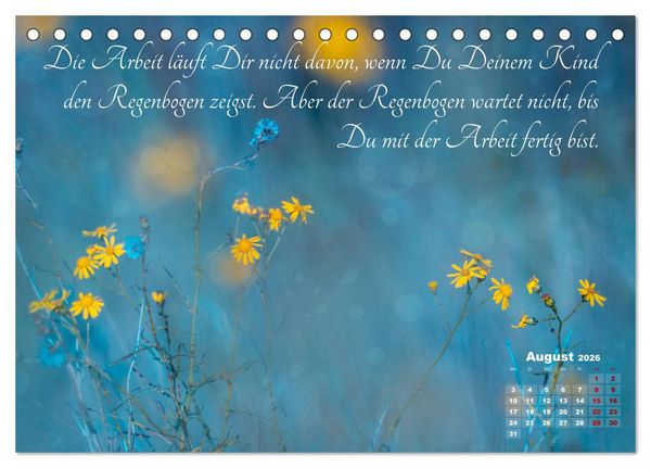 Produktbild: Chinesische Weisheiten (Tischkalender 2026 DIN A5 quer), CALVENDO Monatskalender