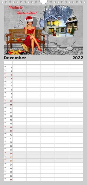 Produktbild: Familienplaner Street-Art in Digital-Art by Mausopardia (Wandkalender 2022 , 21 cm x 45 cm, hoch)