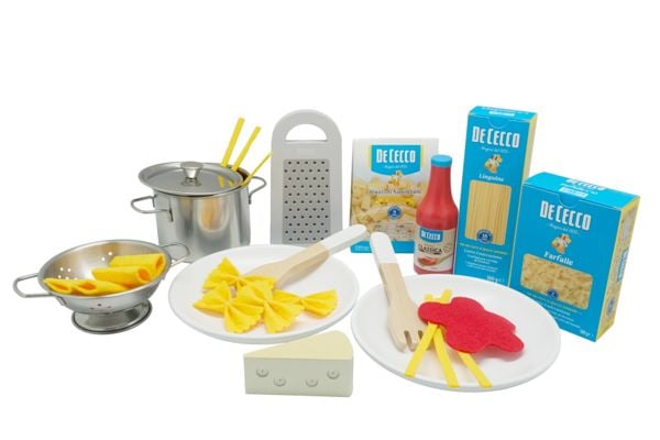 Produktbild: K&uuml;chenspielzeug Pasta Set De Cecco 16 Teile