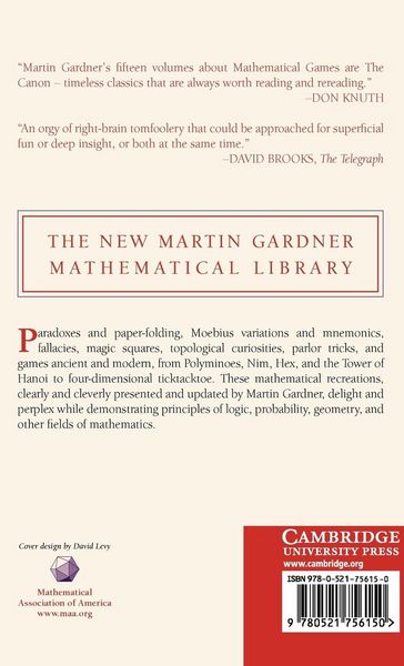 Produktbild: Hexaflexagons, Probability Paradoxes, and the Tower of Hanoi
