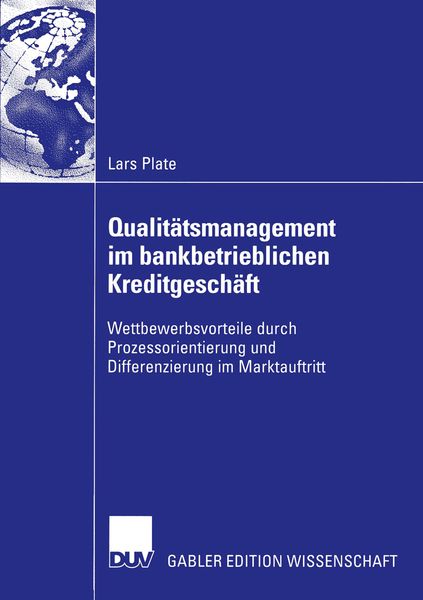 Produktbild: Qualit&auml;tsmanagement im bankbetrieblichen Kreditgesch&auml;ft