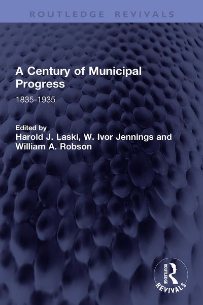 Produktbild: A Century of Municipal Progress