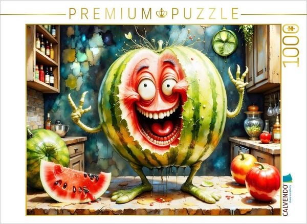CALVENDO Puzzle Der Riese mit dem süßen Herz | 1000 Teile Lege-Größe 64x48cm Foto-Puzzle für glückliche Stunden