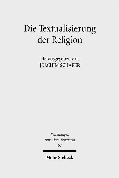 Produktbild: Die Textualisierung der Religion