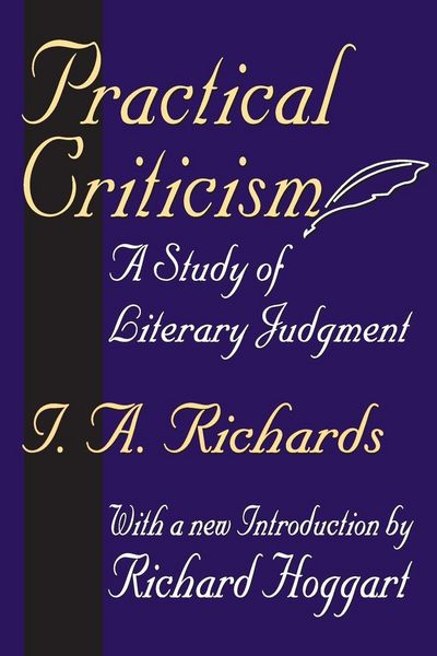Produktbild: Practical Criticism