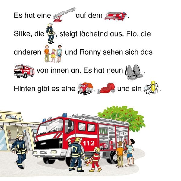 Produktbild: Maxi Pixi 471: Ein Tag bei der Feuerwehr