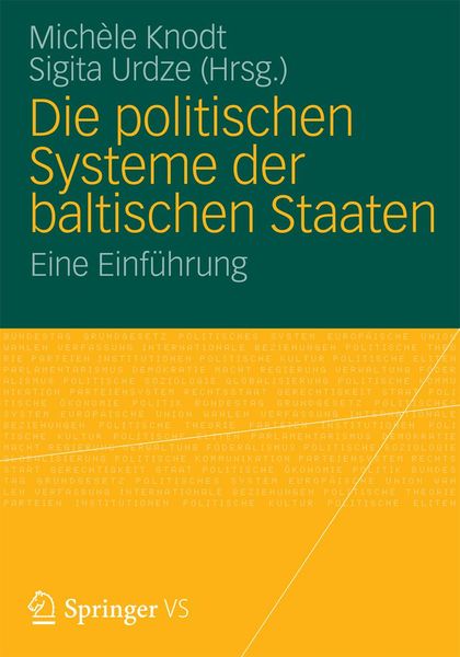 Produktbild: Die politischen Systeme der baltischen Staaten