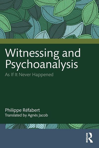 Produktbild: Witnessing and Psychoanalysis