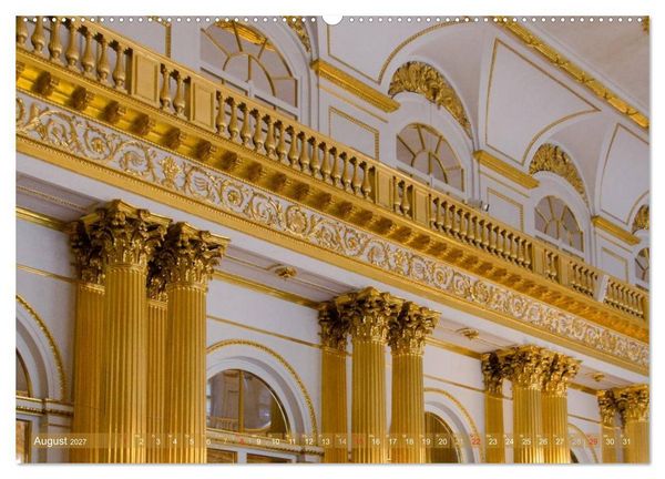 Produktbild: St. Petersburg - Alles Gold was gl&auml;nzt (Wandkalender 2027 DIN A2 quer), CALVENDO Monatskalender