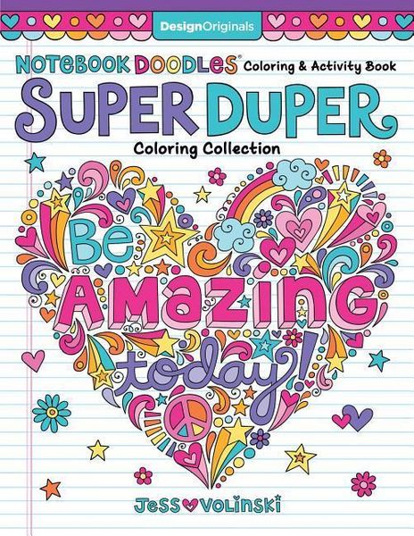Produktbild: Notebook Doodles Super Duper Coloring & Activity Book