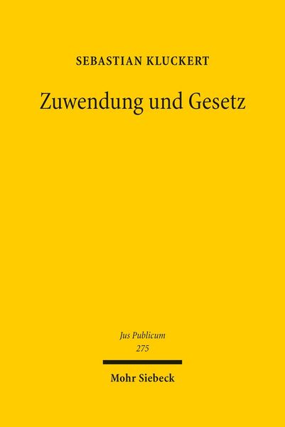 Produktbild: Zuwendung und Gesetz
