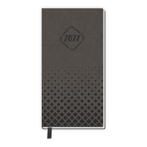 Produktbild: TR&Ouml;TSCH - Taschenterminer Soft Touch Anthrazit 2027