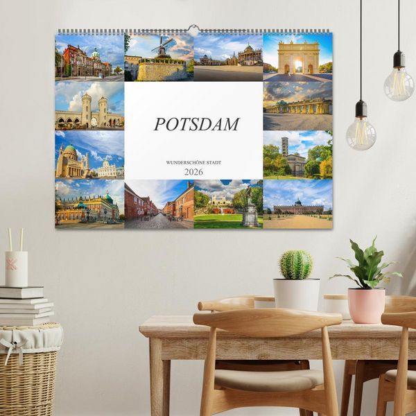 Produktbild: Potsdam Wundersch&ouml;ne Stadt (Wandkalender 2026 DIN A2 quer), CALVENDO Monatskalender