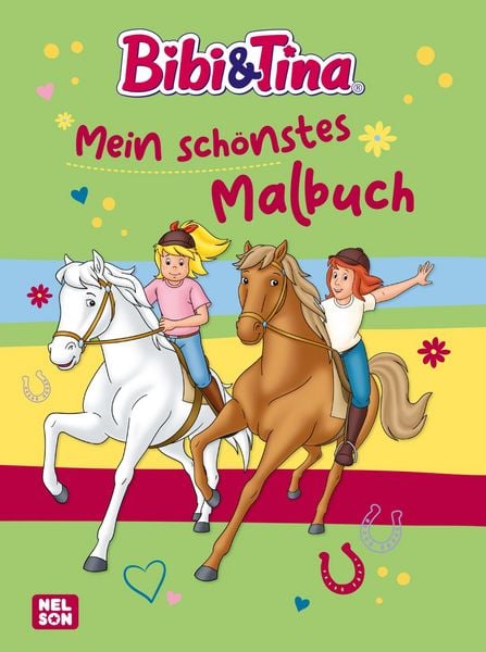 Bibi & Tina: Mein schönstes Malbuch, Taschenbuch von , Nelson, 978-3-8451-2886-3