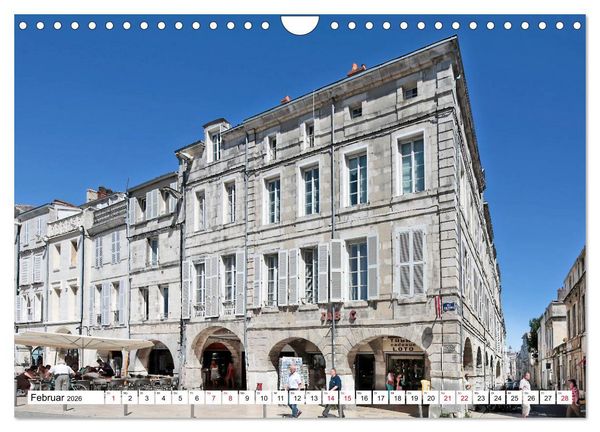 Produktbild: Ein Sommer in La Rochelle vom Frankfurter Taxifahrer Petrus Bodenstaff (Wandkalender 2026 DIN A4 quer), CALVENDO Monatskalender