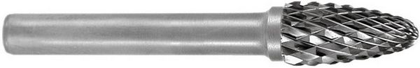 Produktbild: RUKO 116050 Fr&auml;sstift Hartmetall Rundbogen 3mm L&auml;nge 38mm Schaftdurchmesser 3mm