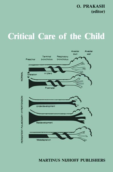 Produktbild: Critical Care of the Child
