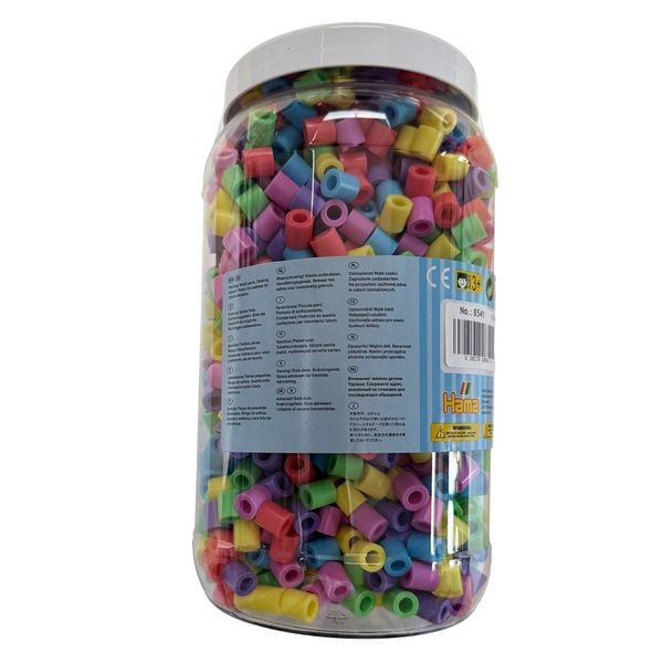 Produktbild: Hama 8541 - My first Hama B&uuml;gelperlen Maxi 3+, Dose mit ca. 1400 St&uuml;ck, Pastell-Mix