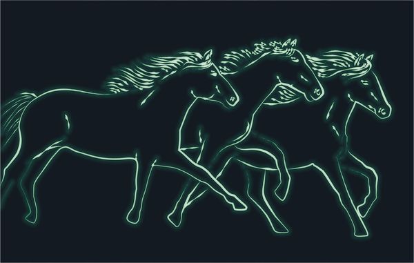 Produktbild: Trousselier - Schmuckschatulle mit Musik, Pferd Camargue, nachtleuchtend