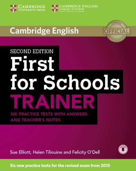Produktbild: First for Schools Trainer for the revised exam