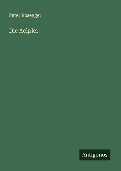 Produktbild: Die Aelpler