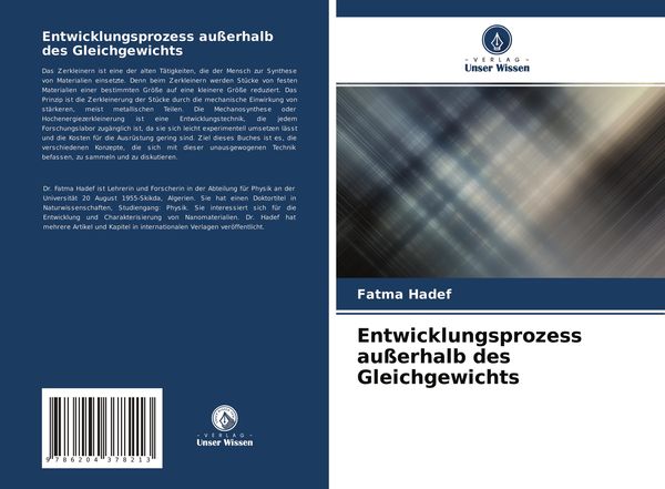 Produktbild: Entwicklungsprozess au&szlig;erhalb des Gleichgewichts