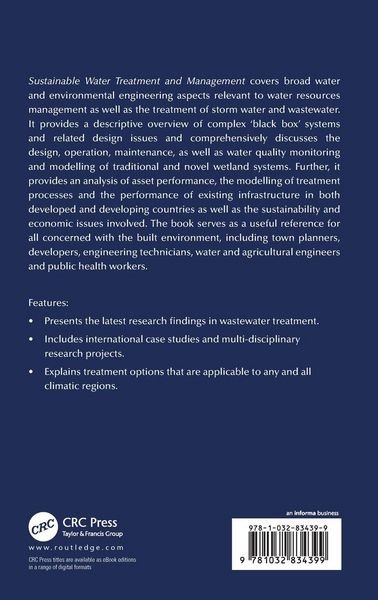 Produktbild: Sustainable Water Treatment and Management