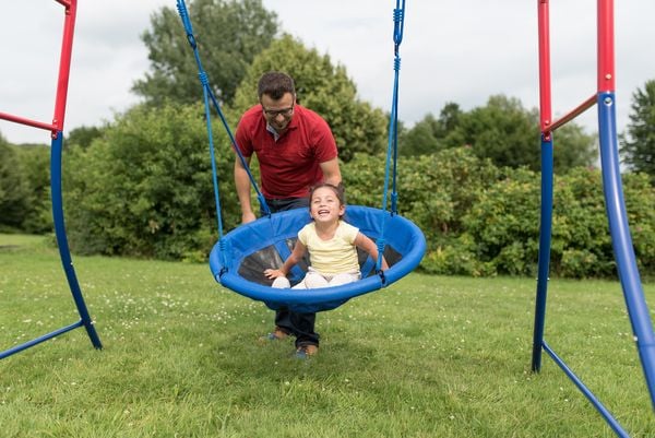 Nestschaukel 90, blau