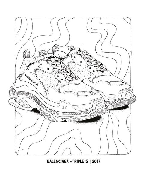 Produktbild: Sneaker Coloring Book