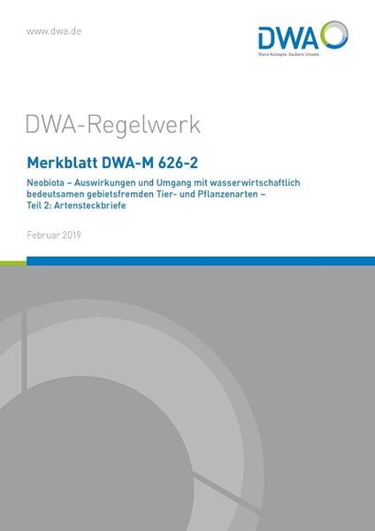 Produktbild: Merkblatt DWA-M 626-2 Neobiota - Auswirkungen und Umgang