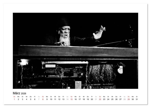 Produktbild: Jazztime (Wandkalender 2026 DIN A3 quer), CALVENDO Monatskalender