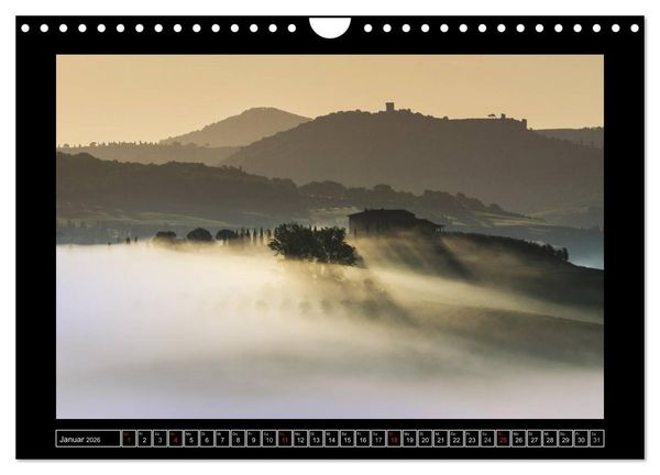 Produktbild: Toskana - Die Magie des Val d'Orcia (Wandkalender 2026 DIN A4 quer), CALVENDO Monatskalender