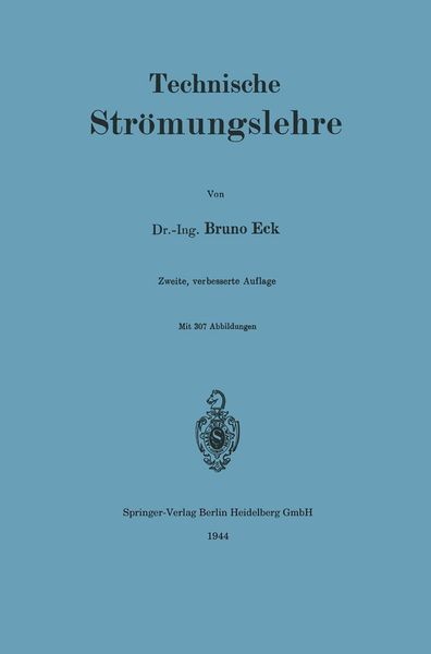 Produktbild: Technische Str&ouml;mungslehre