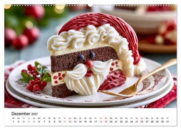 Produktbild: Lieblingskuchen - S&uuml;&szlig;e Augenblicke (hochwertiger Premium Wandkalender 2027 DIN A2 quer), Kunstdruck in Hochglanz