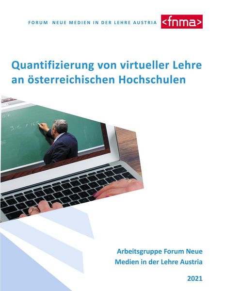 Produktbild: Quantifizierung von virtueller Lehre an &ouml;sterreichischen Hochschulen