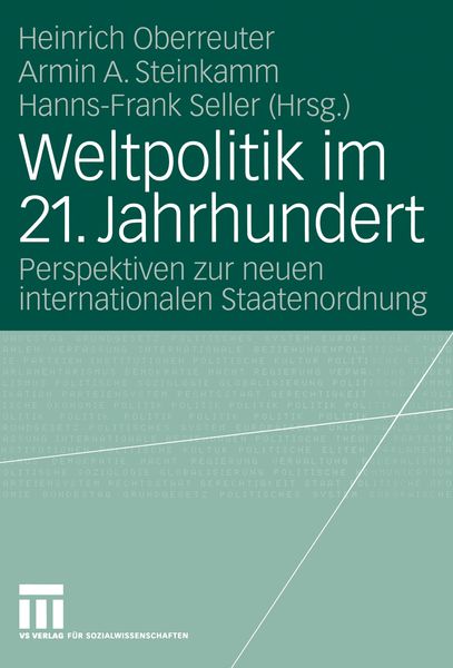 Produktbild: Weltpolitik im 21. Jahrhundert