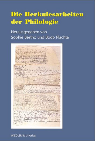 Produktbild: Die Herkulesarbeiten der Philologie
