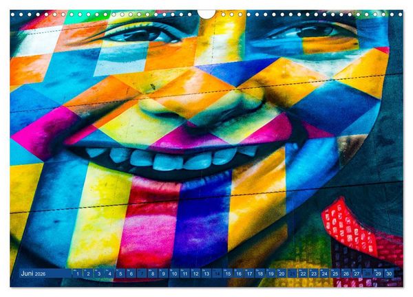 Produktbild: Street art Amsterdam Michael Jaster (Wandkalender 2026 DIN A3 quer), CALVENDO Monatskalender
